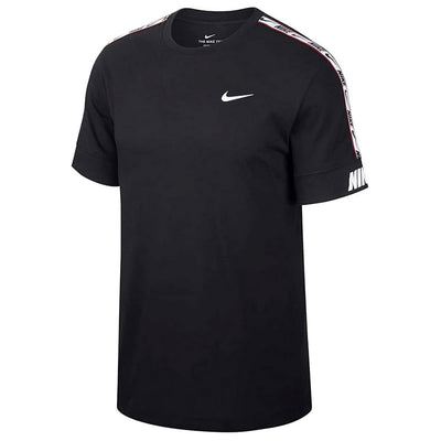 Nike Mens NSW Repeat Black T-Shirt Nike Mens NSW Repeat Black T-Shirt