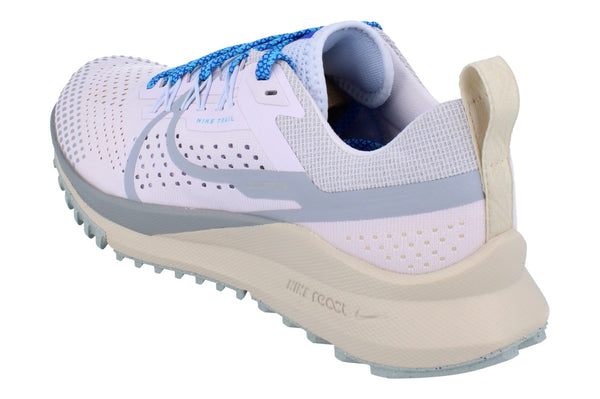 Nike Womens React Pegasus Trail 4 Dj6159  600 - Pearl Pink Wolf Grey 600 - Photo 0 Nike Womens React Pegasus Trail 4 Dj6159  600 - Pearl Pink Wolf Grey 600 - Photo 0