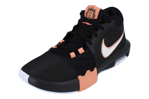 Nike Lebron Witness VIII Mens Basketball Trainers Hq2139  001 - Black White Apricot Agate 001 - Photo 0 Nike Lebron Witness VIII Mens Basketball Trainers Hq2139  001 - Black White Apricot Agate 001 - Photo 0
