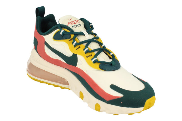 Nike Air Max 270 React Mens Ct1264  103 - Summit White Turquoise 103 - Photo 0 Nike Air Max 270 React Mens Ct1264  103 - Summit White Turquoise 103 - Photo 0