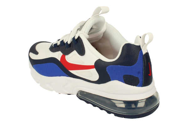 Nike Air Max 270 React GS CZ5582  100 - White University Red 100 - Photo 0 Nike Air Max 270 React GS CZ5582  100 - White University Red 100 - Photo 0