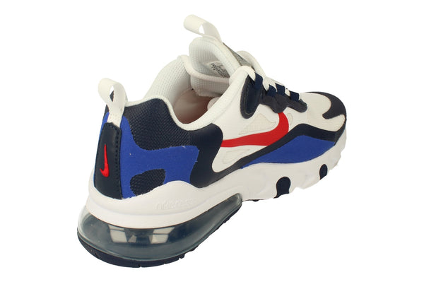 Nike Air Max 270 React GS CZ5582  100 - White University Red 100 - Photo 0 Nike Air Max 270 React GS CZ5582  100 - White University Red 100 - Photo 0