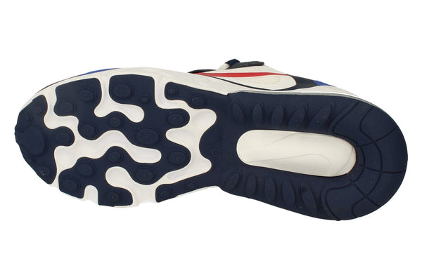 Nike Air Max 270 React GS CZ5582  100 - White University Red 100 - Photo 0 Nike Air Max 270 React GS CZ5582  100 - White University Red 100 - Photo 0