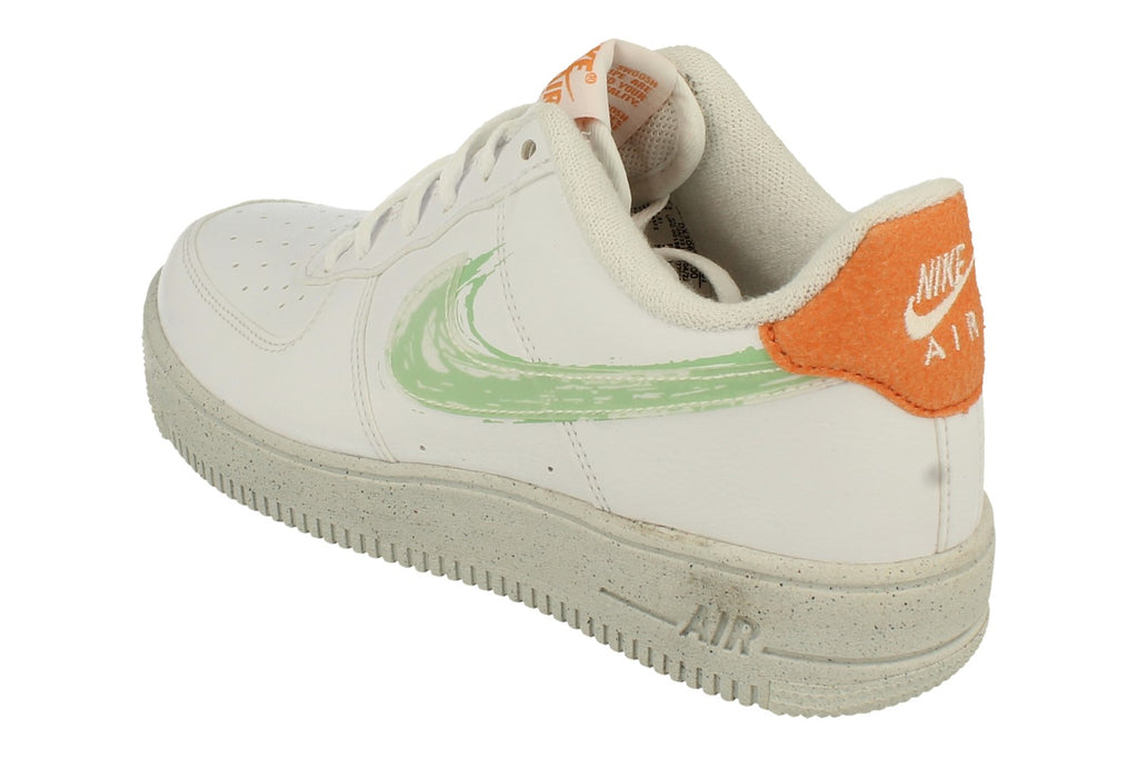 orange and green air force 1