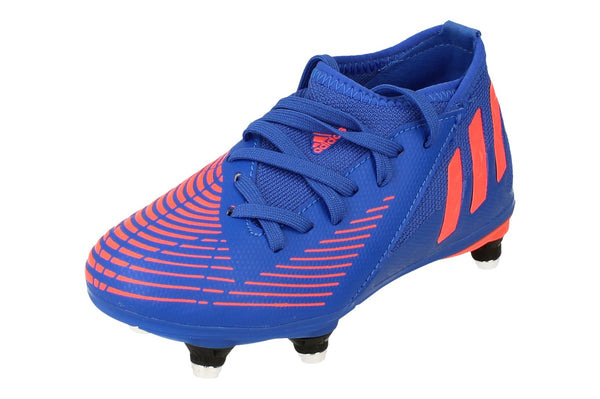 Adidas Predator Edge.3 Sg Junior Football Boots  GY8075 - Blue Red Gy8075 - Photo 0 Adidas Predator Edge.3 Sg Junior Football Boots  GY8075 - Blue Red Gy8075 - Photo 0