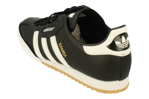 Adidas Originals Samba Super Mens Trainers Sneakers  19099 - Black Run White 019099 - Photo 0