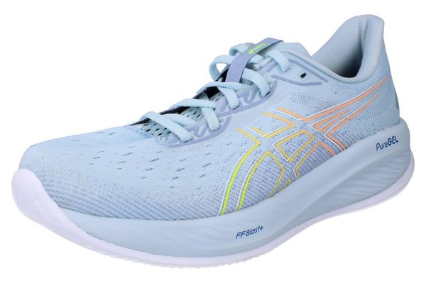 Asics Gel-Cumulus 26 Mens Running Trainers 1011B792 021 - Cool Grey Safety Yellow 021 - Photo 0