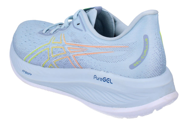 Asics Gel-Cumulus 26 Mens Running Trainers 1011B792 021 - Cool Grey Safety Yellow 021 - Photo 0