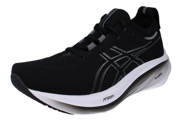 Asics Gel-Nimbus 26 Mens Running Trainers 1011B794 001 - Black Graphite Grey 001 - Photo 0