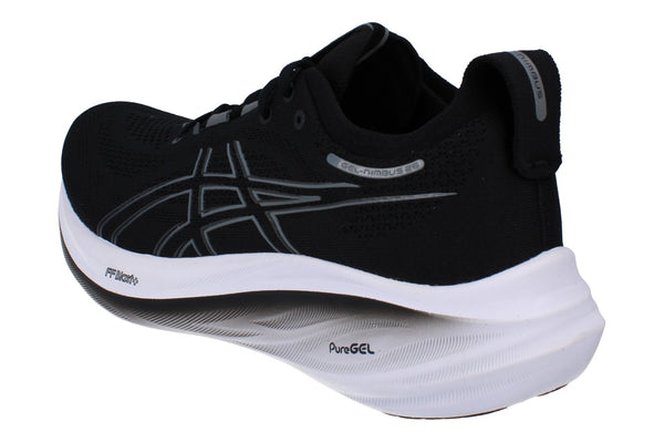 Asics Gel-Nimbus 26 Mens Running Trainers 1011B794 001 - Black Graphite Grey 001 - Photo 0