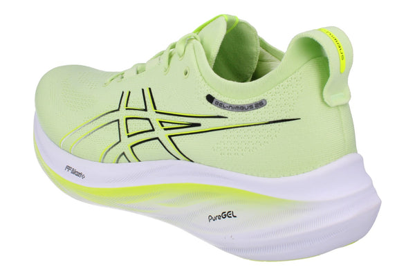 Asics Gel-Nimbus 26 Mens Running Trainers 1011B794 301 - Cool Matcha White 301 - Photo 0