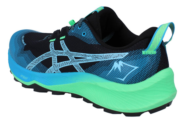 Asics Gel-Trabuco 12 Mens Running Trainers 1011B799 Shoes  002 - Black Bright Cyan 002 - Photo 0