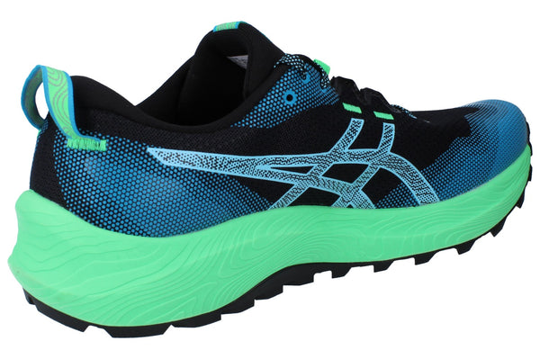 Asics Gel-Trabuco 12 Mens Running Trainers 1011B799 Shoes  002 - Black Bright Cyan 002 - Photo 0