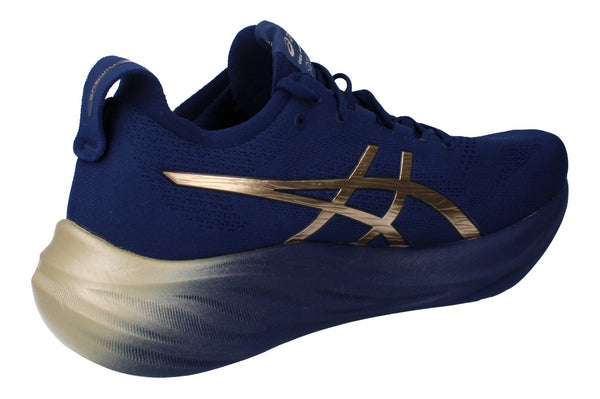 Asics Gel-Nimbus 26 Platinum Mens Trainers 1011B946 400 - Blue Expanse Champagne 400 - Photo 0