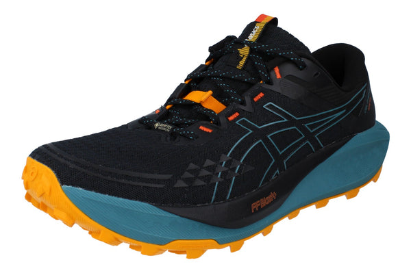 Asics Gel-Trabuco 13 Gtx Mens Running Trainers 1011B978 Shoes  001 - Black Atlantis Blue 001 - Photo 0