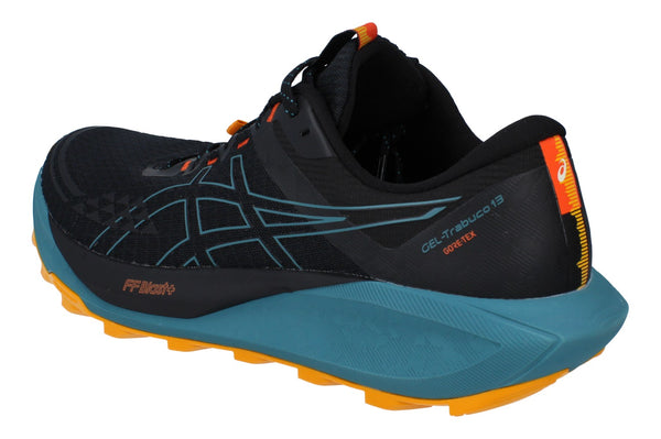 Asics Gel-Trabuco 13 Gtx Mens Running Trainers 1011B978 Shoes  001 - Black Atlantis Blue 001 - Photo 0