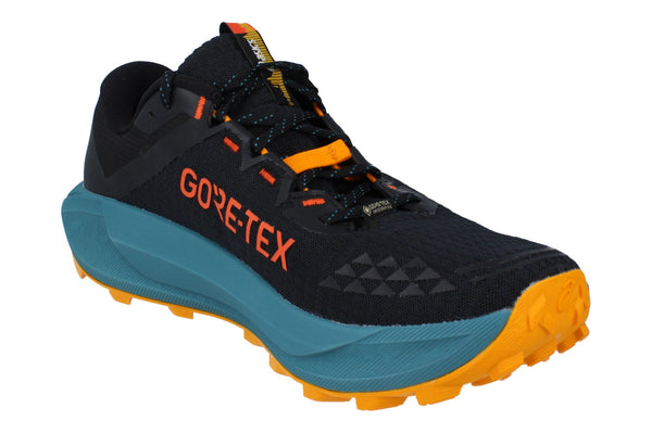 Asics Gel-Trabuco 13 Gtx Mens Running Trainers 1011B978 Shoes  001 - Black Atlantis Blue 001 - Photo 0