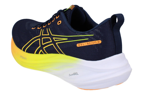 Asics Gel-Saiun 3 Mens Running Trainers 1011C183 Shoes  400 - Midnight Orange Glow 400 - Photo 0
