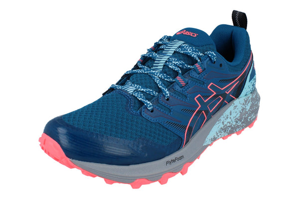 Asics Gel-Trabuco Terra Womens 1012A902 402 - Deep Sea Teal Blazing Coral - Photo 0