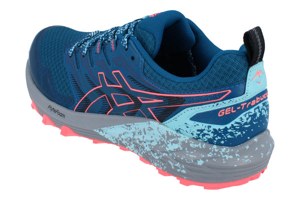 Asics Gel-Trabuco Terra Womens 1012A902 402 - Deep Sea Teal Blazing Coral - Photo 0