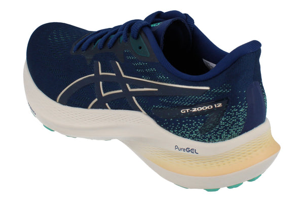 Asics Gt-2000 12 Womens 1012B506 401 - Blue Expanse Champagne - Photo 0