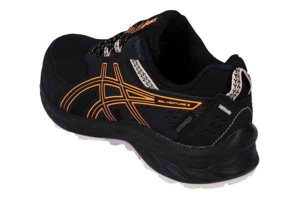 Asics Gel-Venture 9 Waterproof Womens 1012B519 004 - Black Stadium Orange 004 - Photo 0
