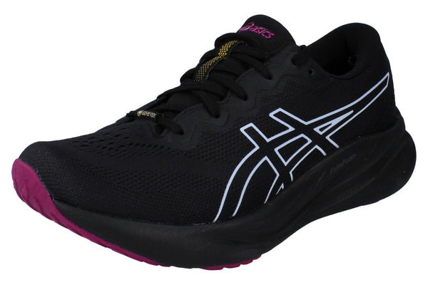Asics Gel-Pulse 15 Gtx Womens Running Trainers 1012B592 001 - Black Blackberry 001 - Photo 0