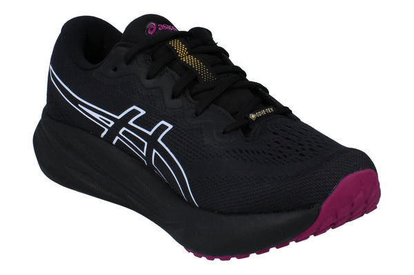 Asics Gel-Pulse 15 Gtx Womens Running Trainers 1012B592 001 - Black Blackberry 001 - Photo 0
