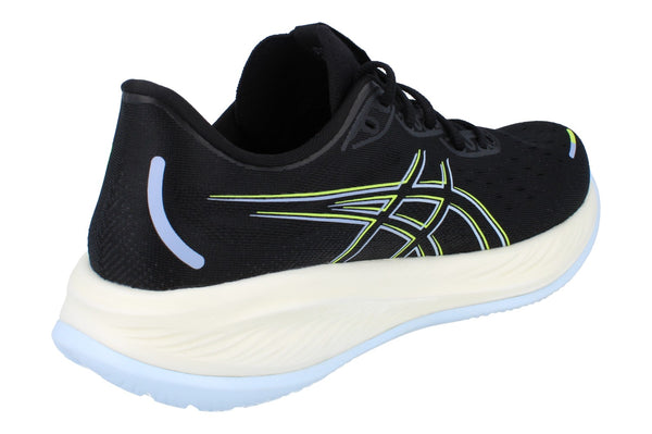 Asics Gel-Cumulus 26 Womens Running Trainers 1012B599 Shoes  006 - Black Safety Yellow 006 - Photo 0