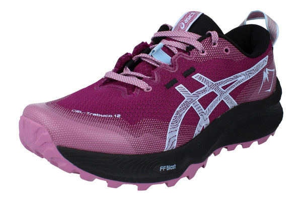 Asics Gel-Trabuco 12 Womens Running Trainers 1012B605 Shoes  500 - Blackberry Light Blue 500 - Photo 0