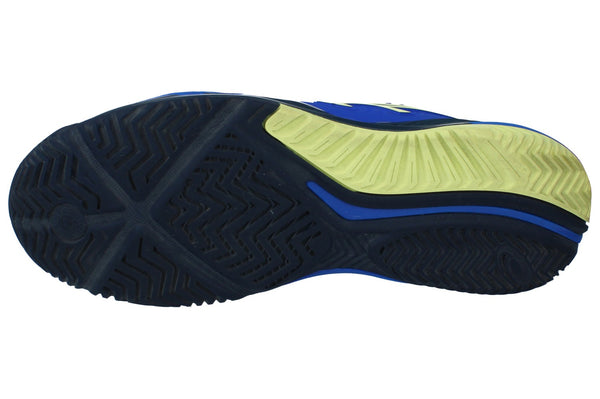 Asics Gel-Resolution 9 Padel Mens Trainers 1041A334 401 - Illusion Blue Glow Yellow 401 - Photo 0