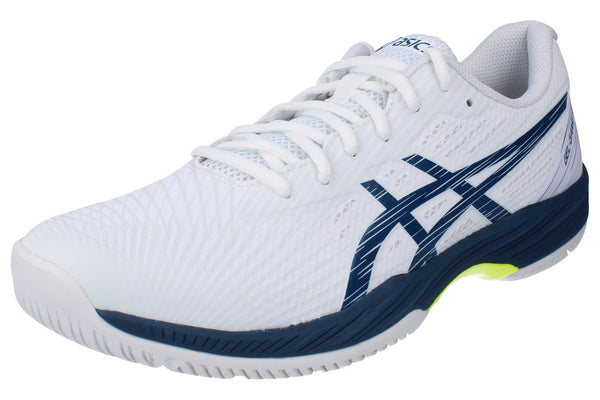 Asics Gel-Game 9 Mens Tennis Shoes 1041A337 Sneakers Trainers 104 - White Mako Blue 104 - Photo 0