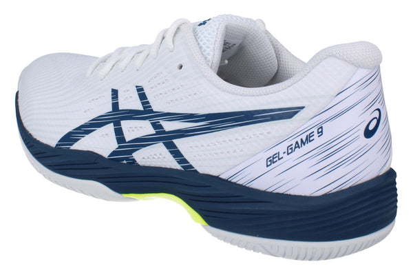 Asics Gel-Game 9 Mens Tennis Shoes 1041A337 Sneakers Trainers 104 - White Mako Blue 104 - Photo 0