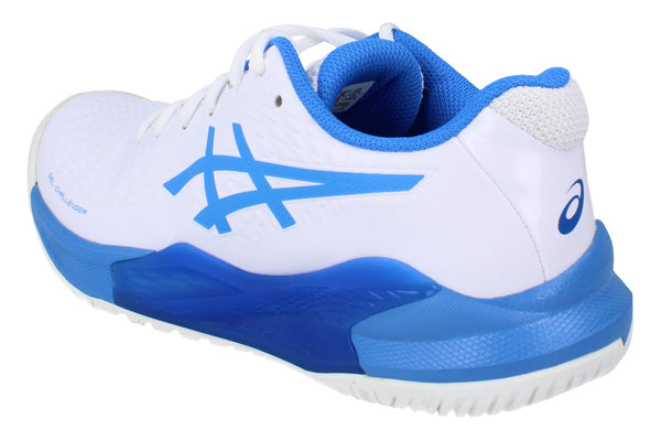 Asics Gel-Challenger 14 Womens Tennis Shoes 1042A231 Trainers  103 - White Blue Coast 103 - Photo 0