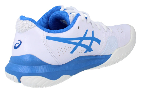 Asics Gel-Challenger 14 Womens Tennis Shoes 1042A231 Trainers  103 - White Blue Coast 103 - Photo 0