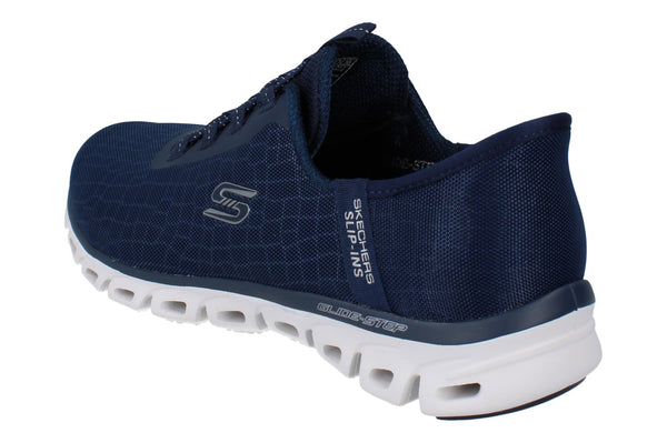 Skechers Hands Free Slip-Ins Glide Step - Prism Womens Trainers 104576 Shoes  NVY - Navy NVY - Photo 0