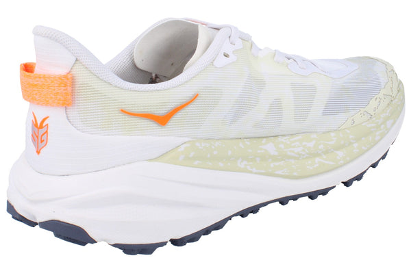 Hoka One Speedgoat 6 Mens Running 1147791 Shoes  WNG - Cream Grey Orange WNG - Photo 0