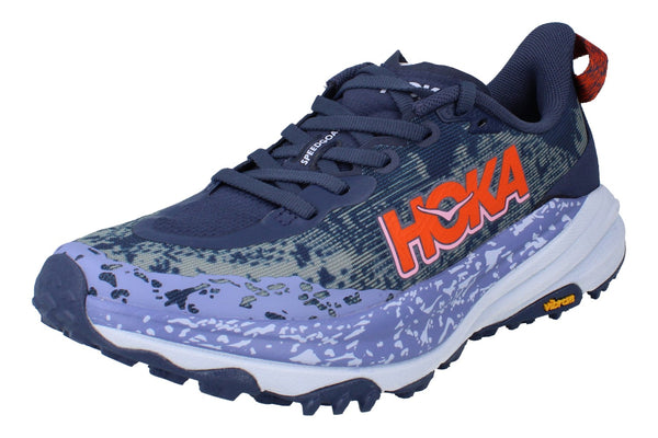 Hoka One Speedgoat 6 Womens Running Trainers 1147811 Shoes  NDS - Purple Grey NDS - Photo 0