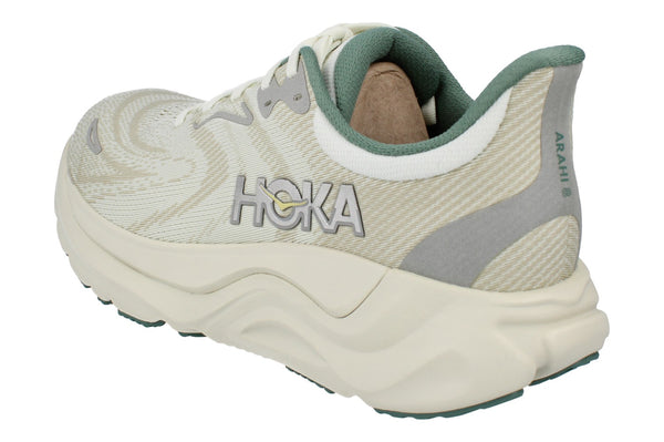 Hoka One Arahi 8 Mens Running Trainers 1168690 Shoes  TYS - Beige Grey TYS - Photo 0