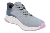 Skechers Hands Free Slip-Ins Bobs Squad 4 - Staple Look Womens Trainers 117624 Shoes  GYMT