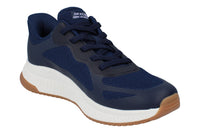 Skechers Hands Free Slip-Ins Bobs Squad 4 - Staple Look Womens Trainers 117624 Shoes  NVY