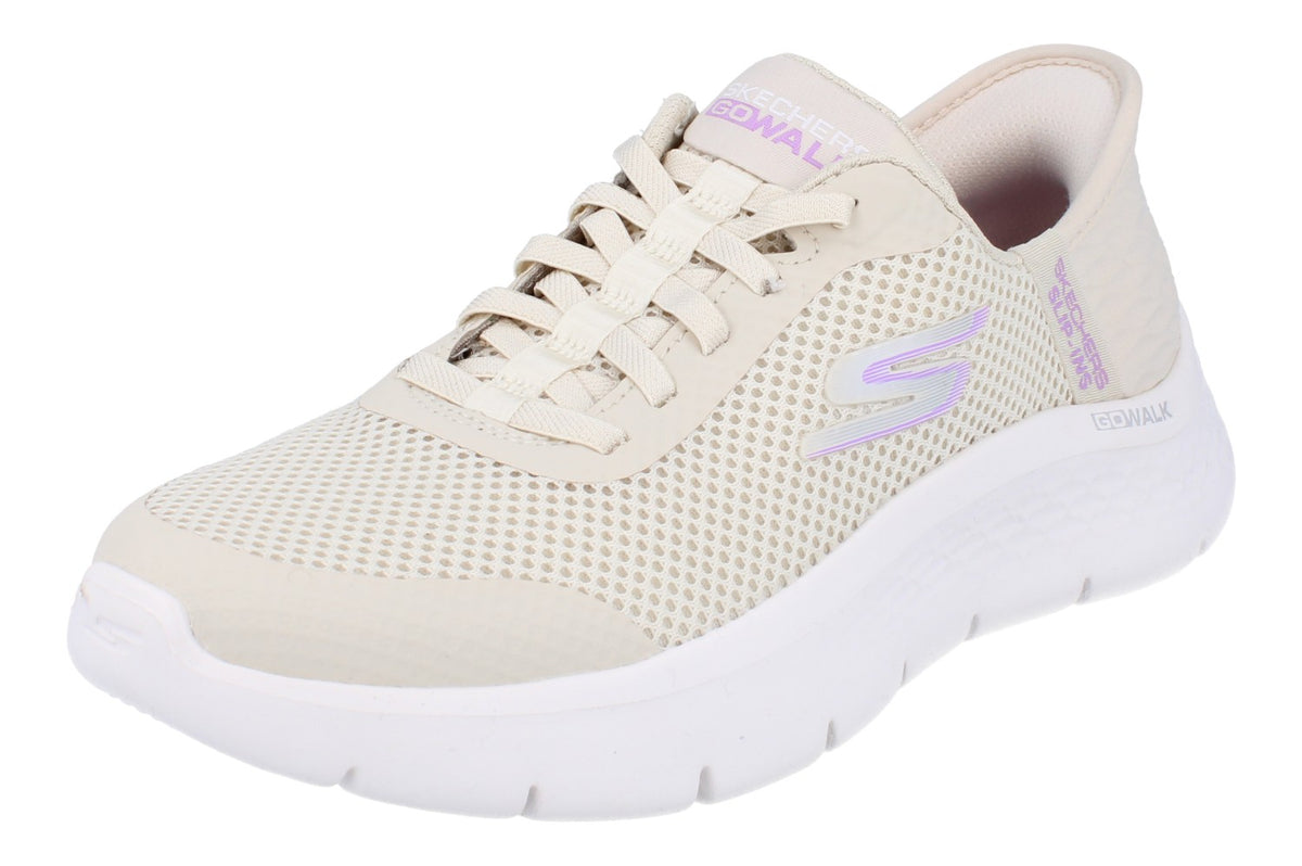 Skechers Slip Ins Go Walk Flex - Grand Entry Womens Trainers 124836 Shoes  OFWT