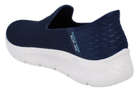 Skechers Slips Ins Go Walk Flex - Relish Womens Trainers 124963 Shoes  NVY
