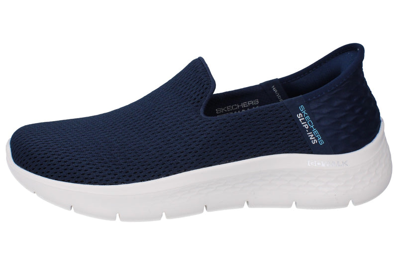 Skechers Slips Ins Go Walk Flex - Relish Womens Trainers 124963 Shoes  NVY