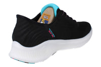 Skechers Slip Ins Go Walk Anywhere - Vivi Womens Trainers 125080 Shoes  BKMT