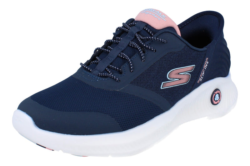 Skechers Hands Free Slips Ins Go Walk Anywhere Vivi Womens Trainers 125080 Shoes  NVPK