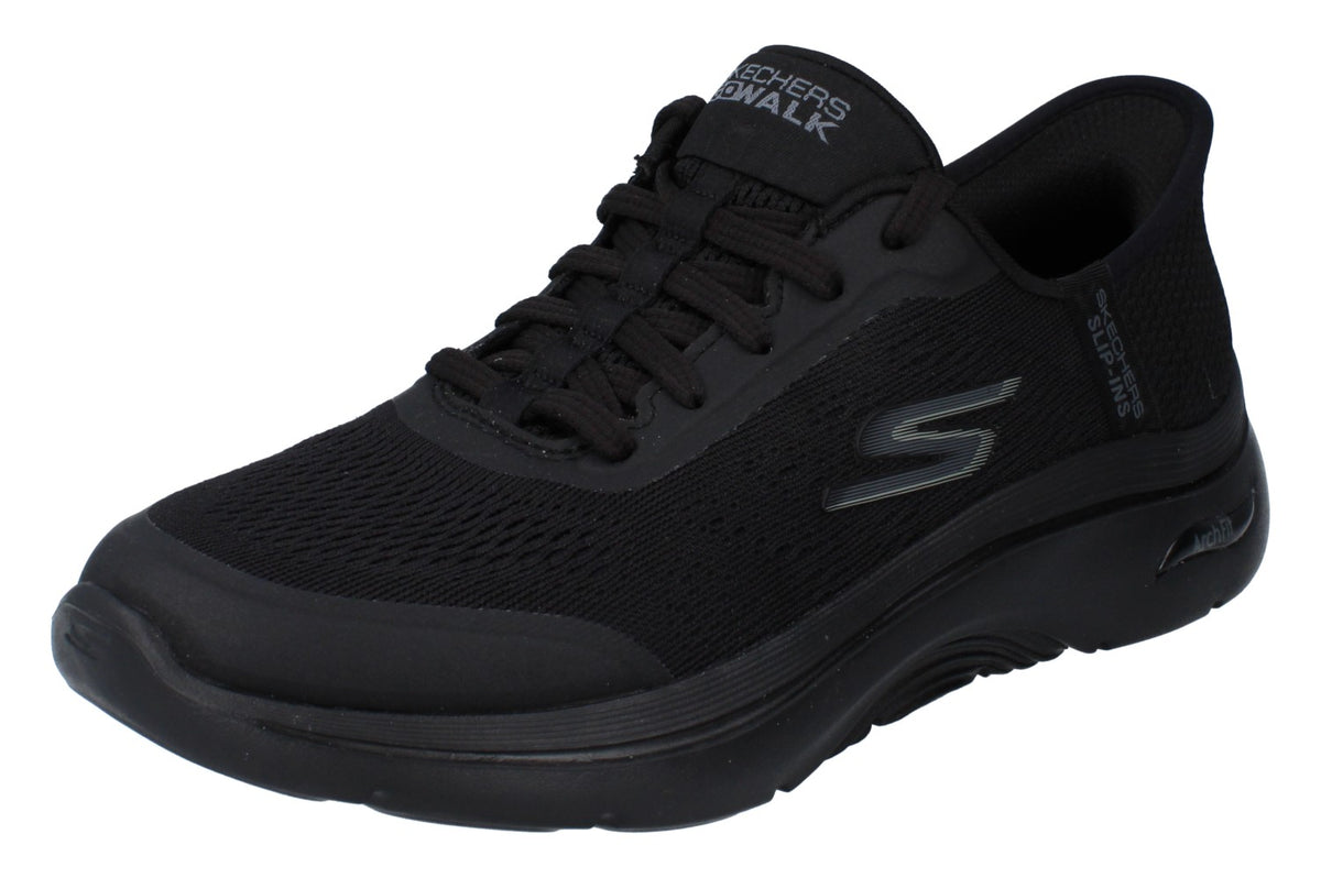 Skechers Slip Ins Go Walk Arch Fit 2.0 - Valencia Womens Trainers 125319 Shoes  BBK
