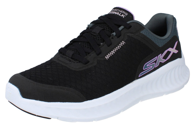 Skechers Go Walk Now- Nikkie Womens Trainers 125640 Shoes  BKLV