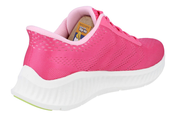 Skechers Hands Free Slip-Ins Go Walk Now - Khloe Womens Trainers 125643 Shoes  HPK - Hot Pink HPK - Photo 0