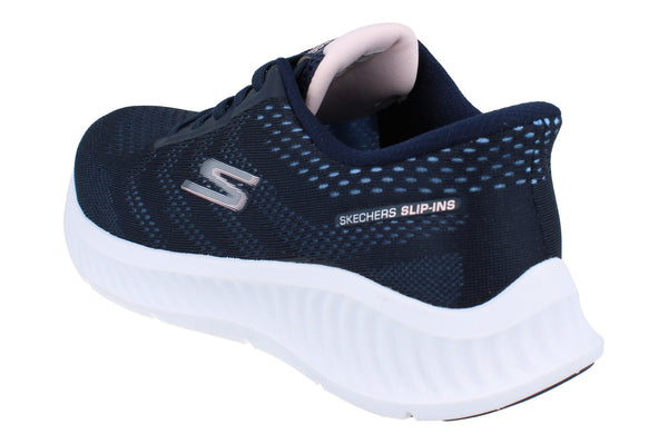Skechers Hands Free Slip-Ins Go Walk Now - Khloe Womens Trainers 125643W Shoes  NVW - Navy White NVW - Photo 0
